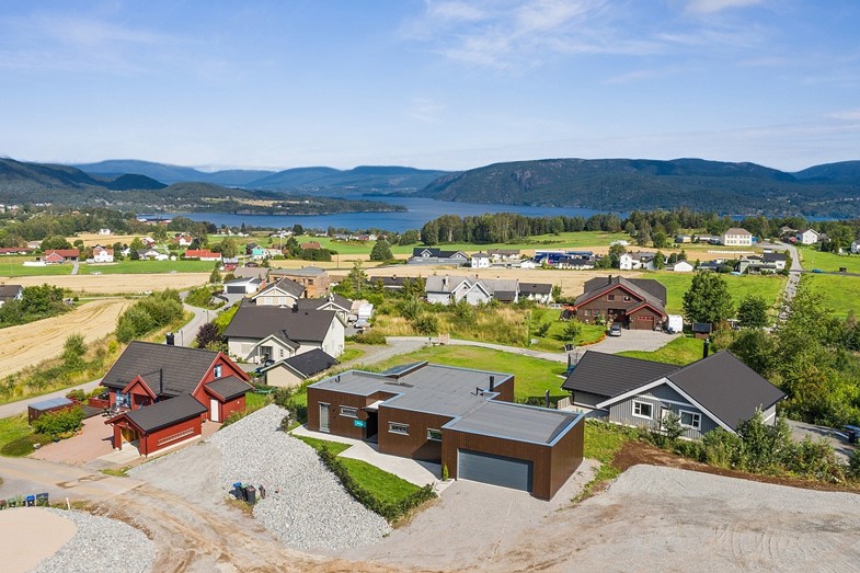 norsjø, Fantastiske boliger med utsikt over Norsjø – Hjemmeside lansert for Nor-Bygg AS