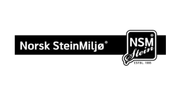 Logoen til Norsk Steinmiljø som Make Customers AS har laget hjemmeside for.